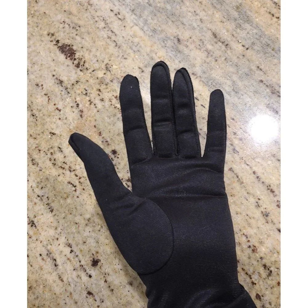 Vintage Size M Black Nylon Stretch Formal 9.5